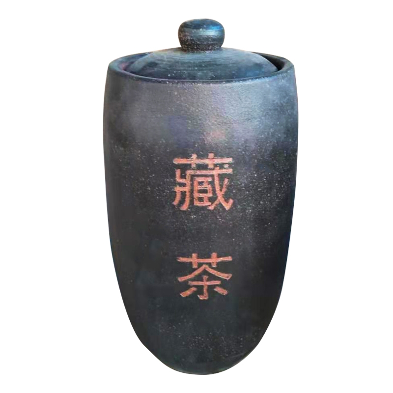 黑陶茶缸  土陶工艺品